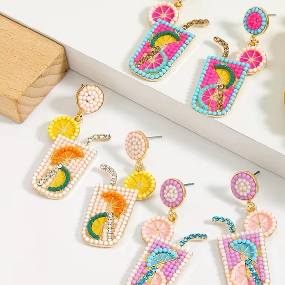 ⚡️FLASH SALE⚡️ Handmade Beaded Earrings - Picture 2 of 4